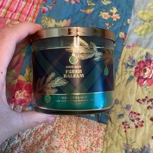 Bath & Body Works/White Barn Fresh Balsam Candle